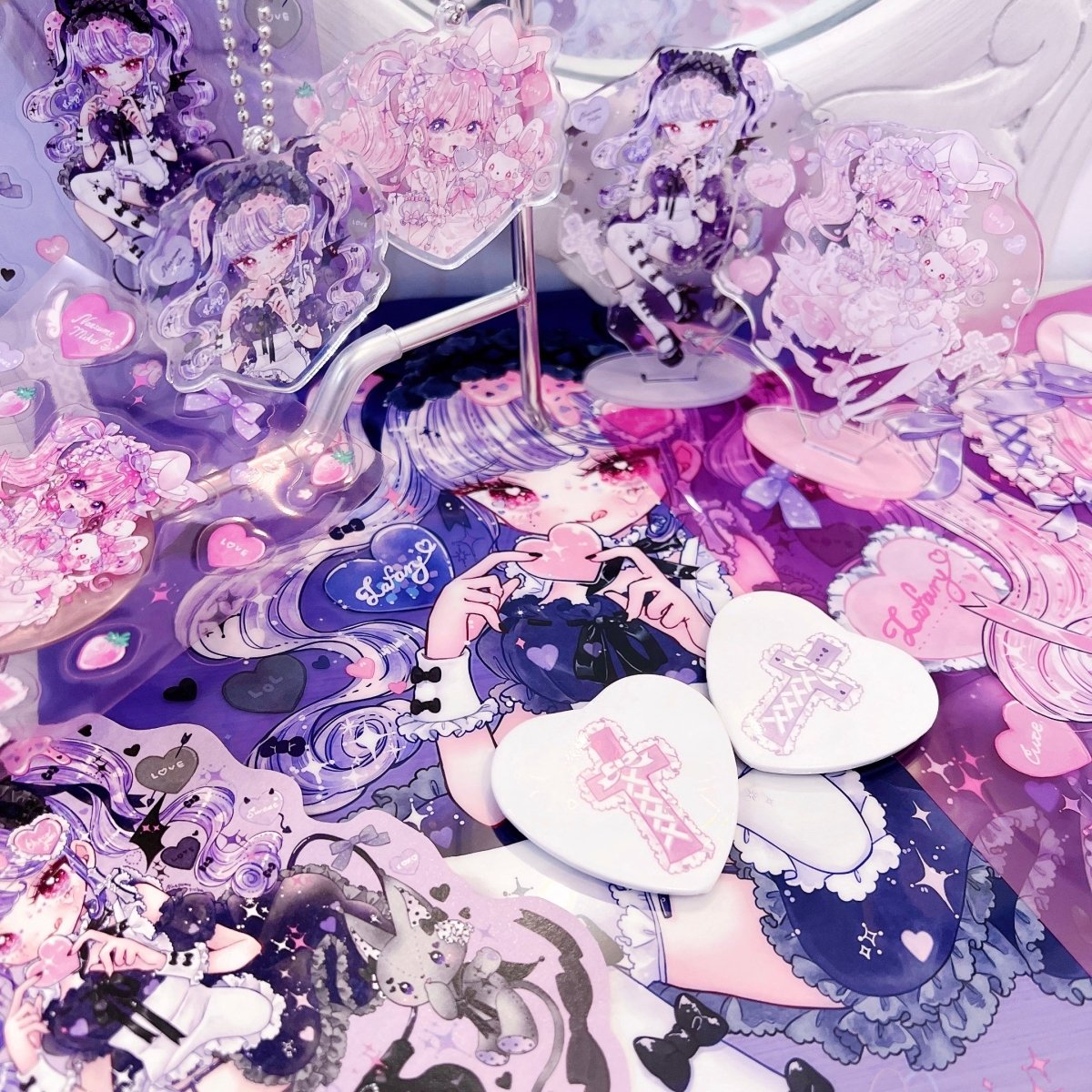 なつめみく×Lafary》缶バッジセット － LafaryShop- LAFARY ONLINE