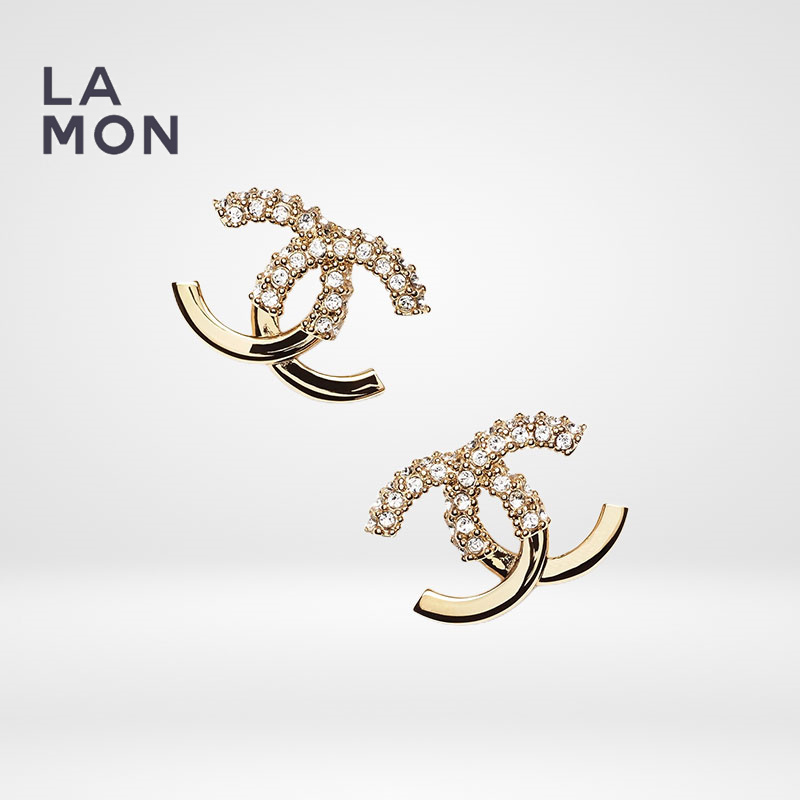 シャネル ピアス CHANEL EARRING AB9451 ココマーク メタル ストラス