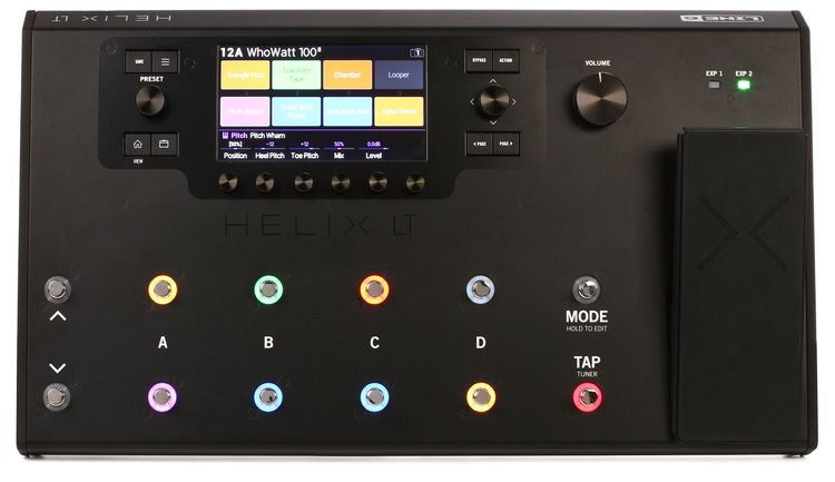 Line 6 Helix LT Amp and FX Pedal Board — L.A. Music