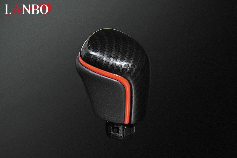 LANBO オリジナル シフトノブ ［ロックボタン式トヨタ車汎用］