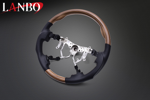LANBO オリジナルステアリング ノーマルグリップ ［ハイエース 200系 4