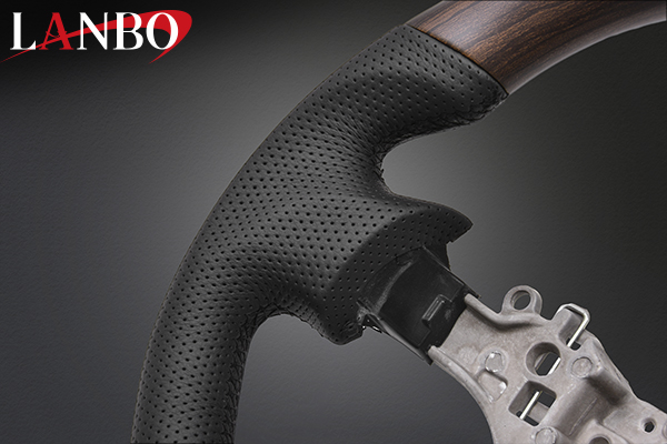 LANBO オリジナルステアリング ガングリップ 【ハイゼットトラック