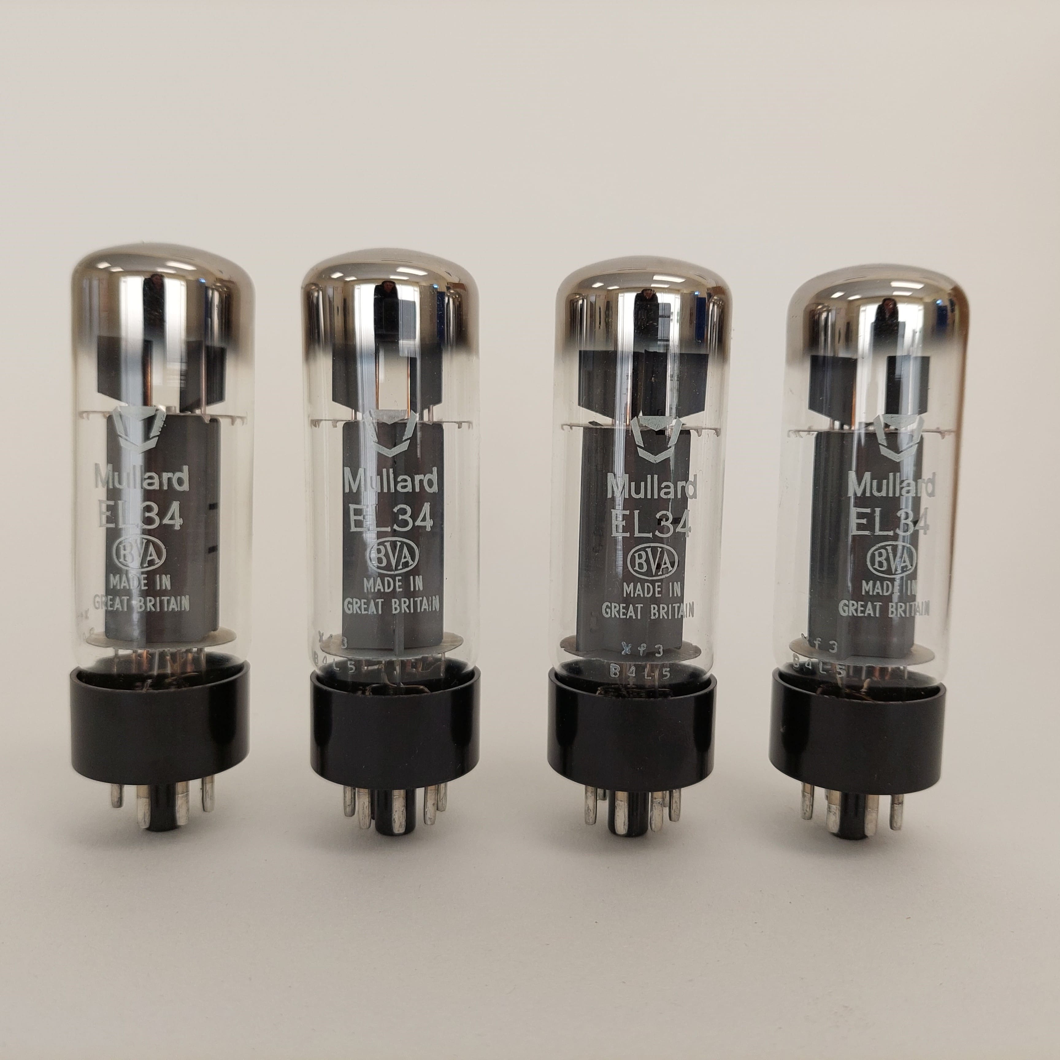 4本セット ムラード Mullard EL34 真空管 ロシア製 復刻Mullard EL34