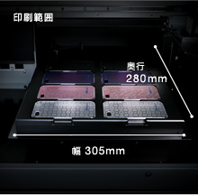 グッズやノベルティのプリンター印刷に。コンパクトなモデル｜LEF-12i