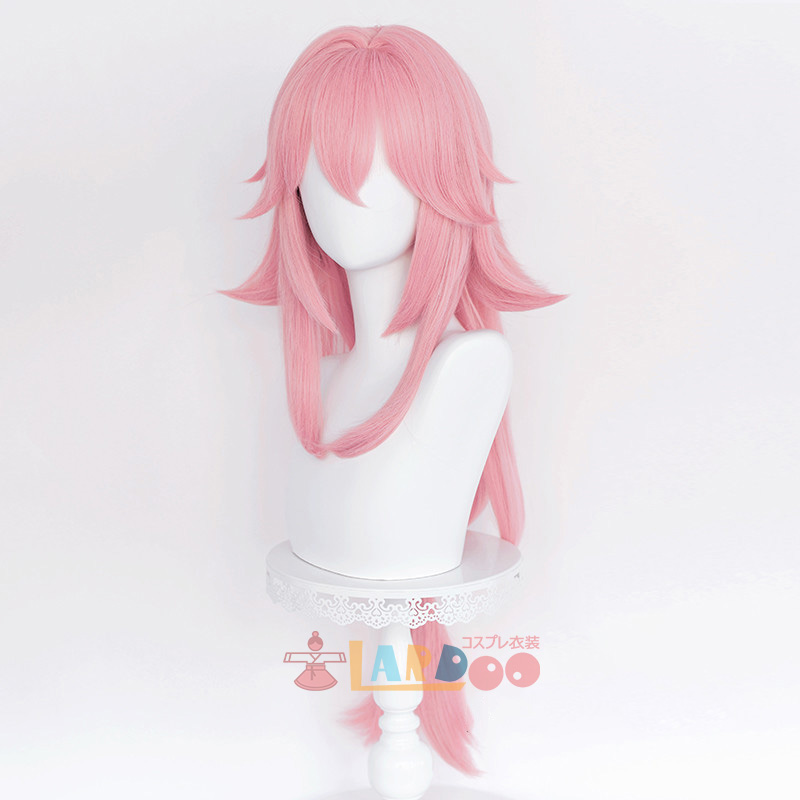 原神 Genshin げんしん 稲妻 八重神子-やえみこ コスプレウィッグ