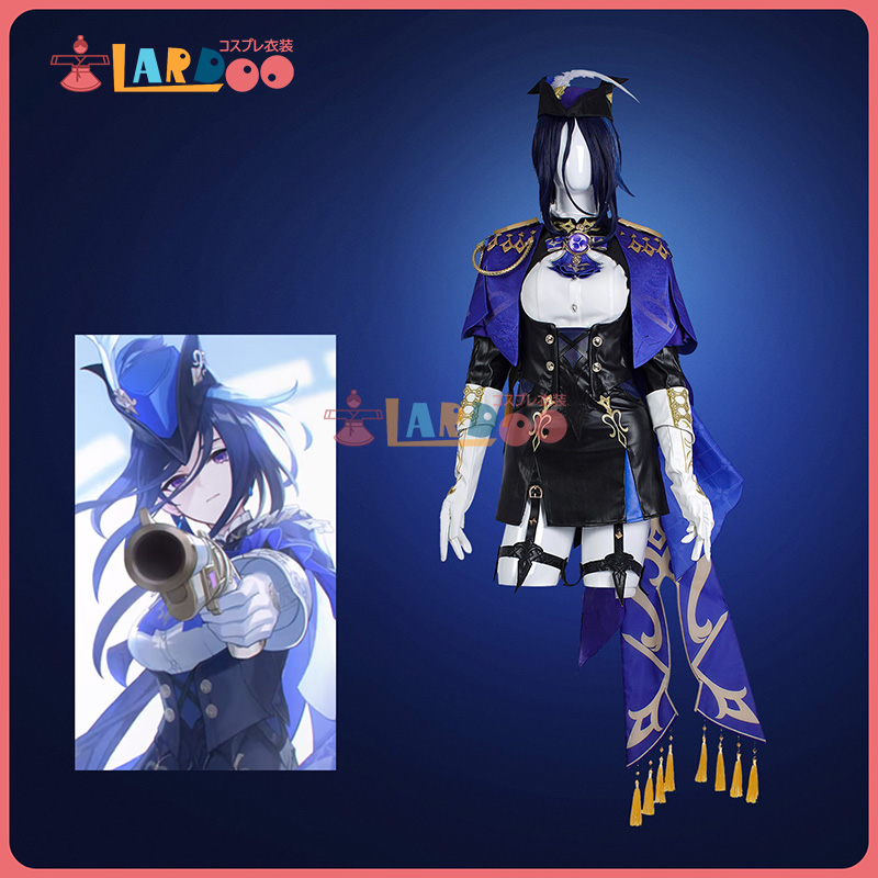原神 Genshin フォンテーヌ クロリンデ-Clorinde コスプレ衣装