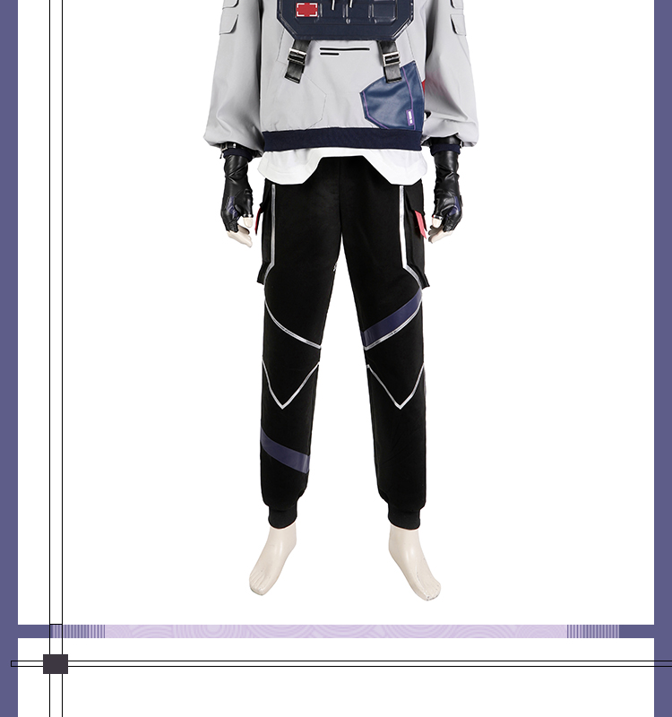 ヴァロラント VALORANT Iso/アイソ コスプレ衣装 コスチューム cosplay