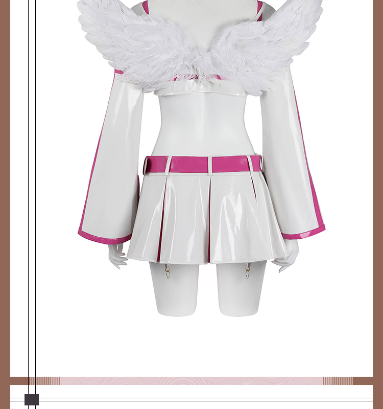 2.5次元の誘惑 天乃 リリサ/リリエル コスプレ衣装 翼付き