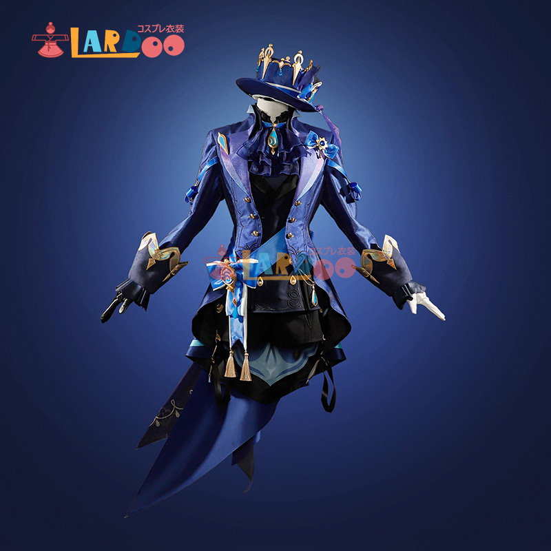 原神 Genshin フリーナ/Furina フォカロルス/Focalors 黒Ver コスプレ