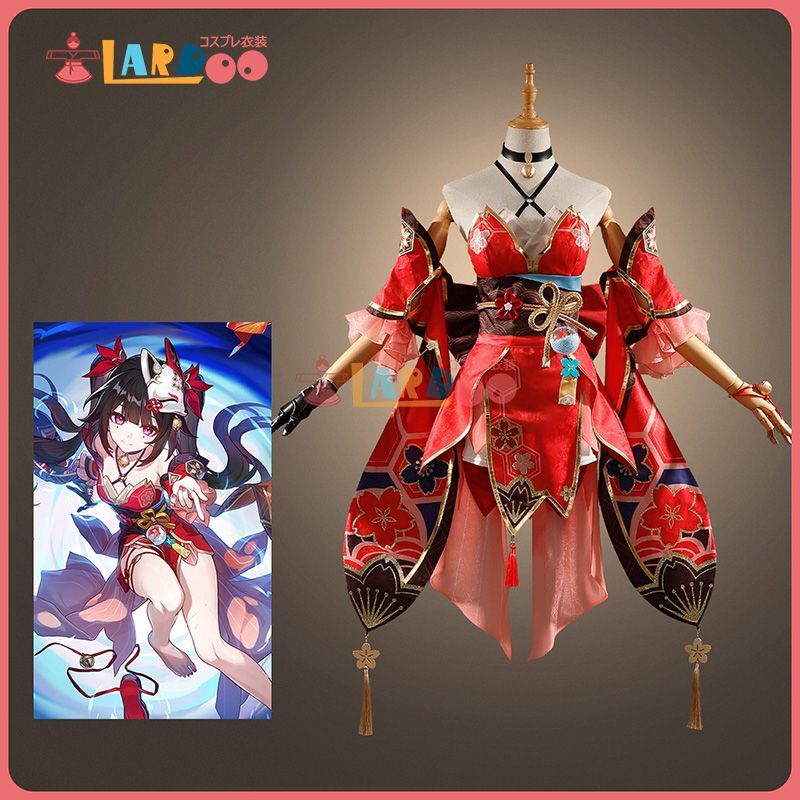 崩壊スターレイル HonkaiStarRail 花火-Sparkle コスプレ衣装 仮面付き