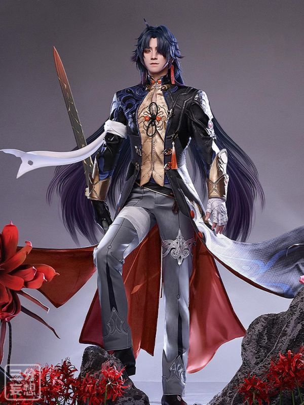 三分妄想1/3Delusion】崩壊：スターレイル 刃-ジン-Blade コスプレ衣装