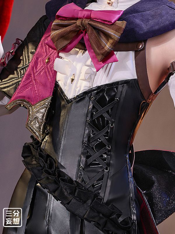 三分妄想1/3Delusion】原神 Genshin リネ-Lyney コスプレ衣装/ブーツ