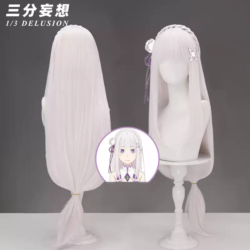 三分妄想1/3Delusion】Re:ゼロから始める異世界生活 エミリア コスプレ