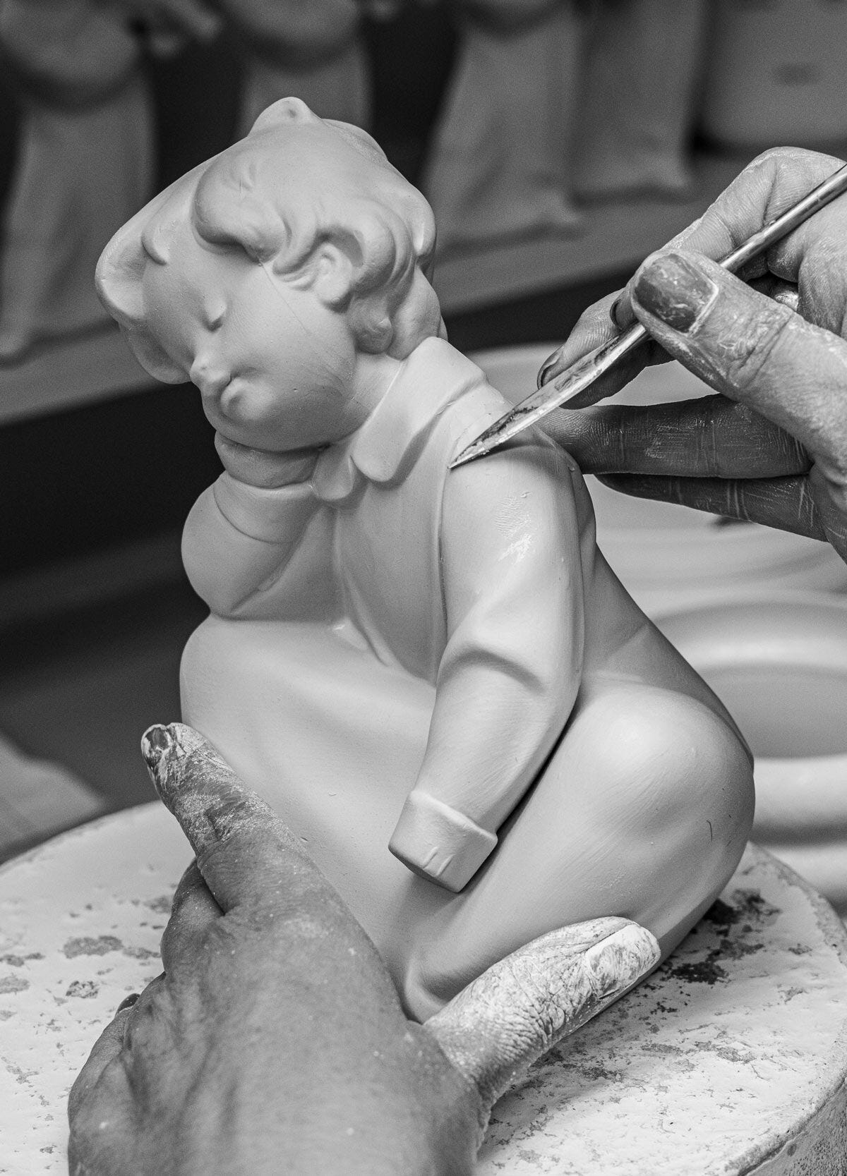 リヤドロ　LLADRO 天使　2体セット「可愛いフルート」「可愛い考えごと」 可愛いフルート | リヤドロ公式オンライン