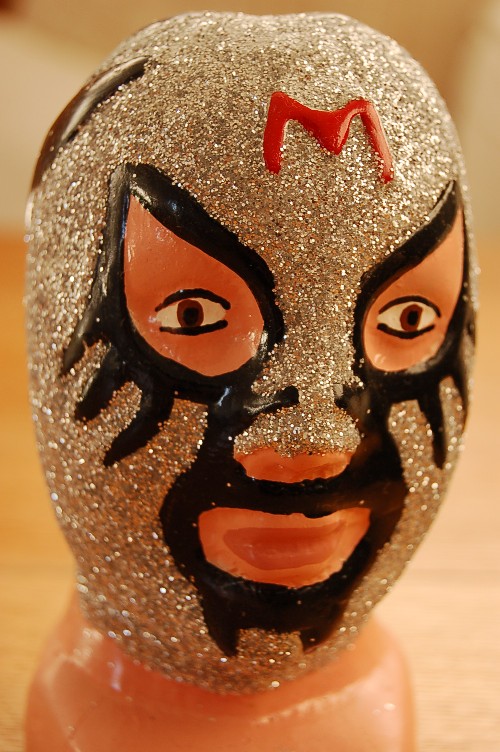 ルチャリブレ商品・ミルマスカラスの貯金箱－中南米世界の輸入・手作り