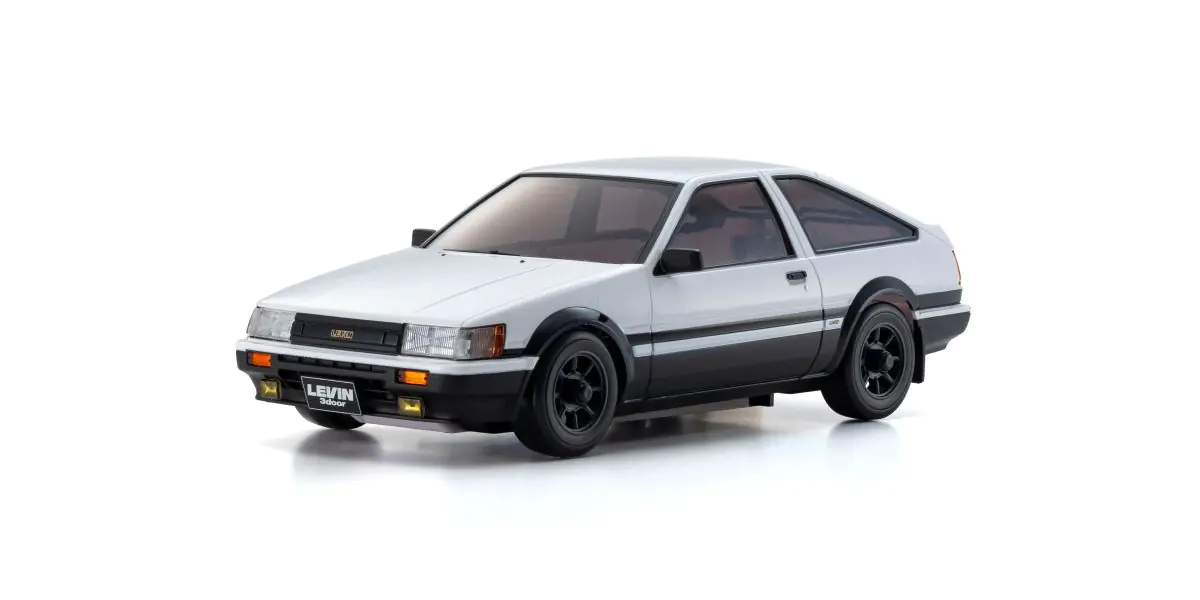 京商 ミニッツAWD トヨタ カローラレビン AE86 ホワイト/ブラック
