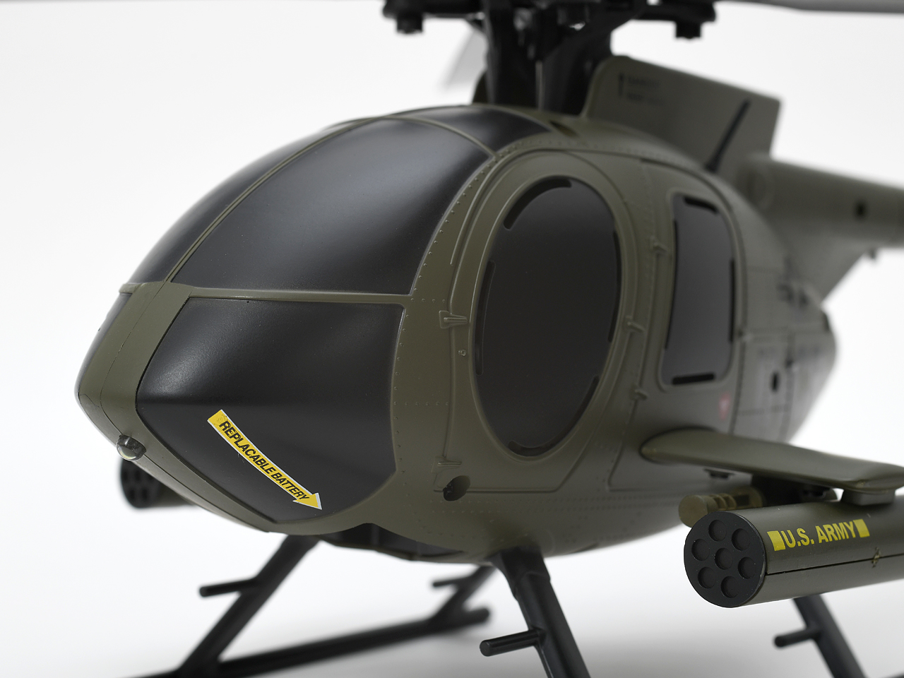 ☆ジーフォース 2.4GHz 4chヘリコプター MD500 INCR RTFセット 1/48 G