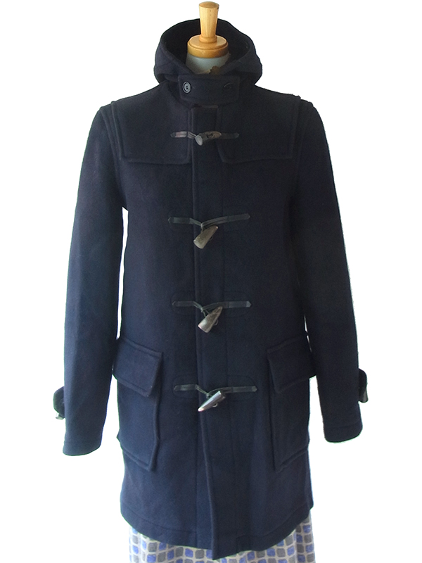 送料無料】60年代イギリス製 Gloverall ネイビー ヴィンテージ ウール