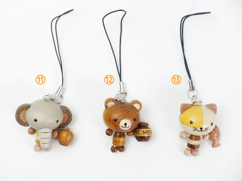 動物キャラクター ストラップ 39体セット 動物キャラクター ストラップ