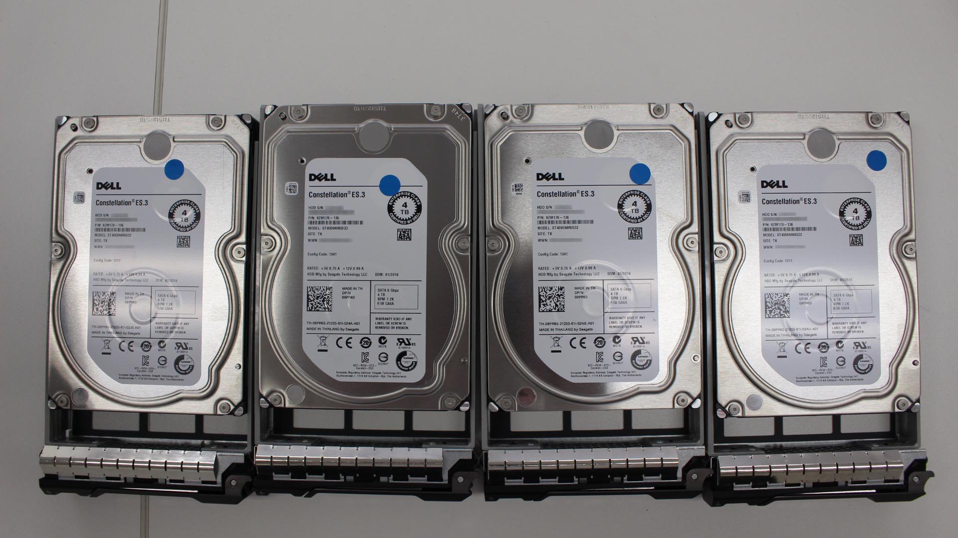 DELL PowerEdge T330 ST4000NM0033 4TB サーバーの復旧に成功
