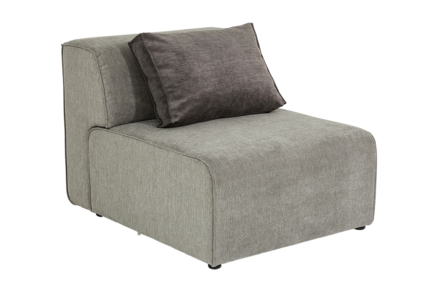 インフィニティ 2シーター 80 エレメンツ グレー ソファ - カウチ