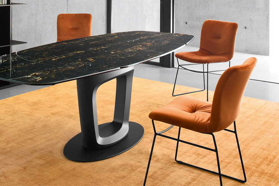 廃番】カリガリス アニーソフト ダイニングチェア ／ Calligaris ANNIE