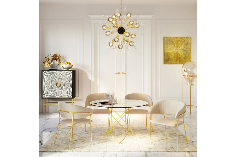 ベルクリーム ダイニングチェア（2脚セット） - ダイニングチェアの