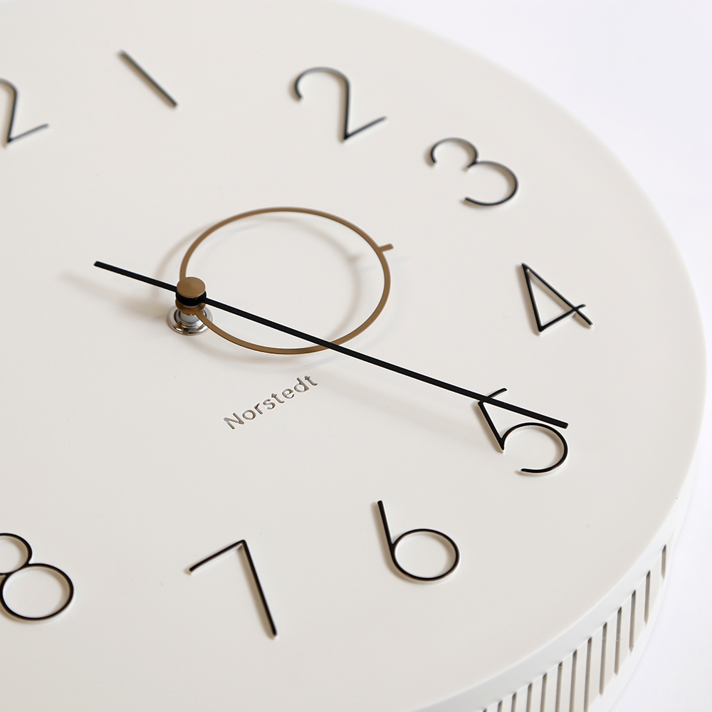 Mito（ミト）ウォールクロック（アイボリー） - 時計の通販 ｜リビング