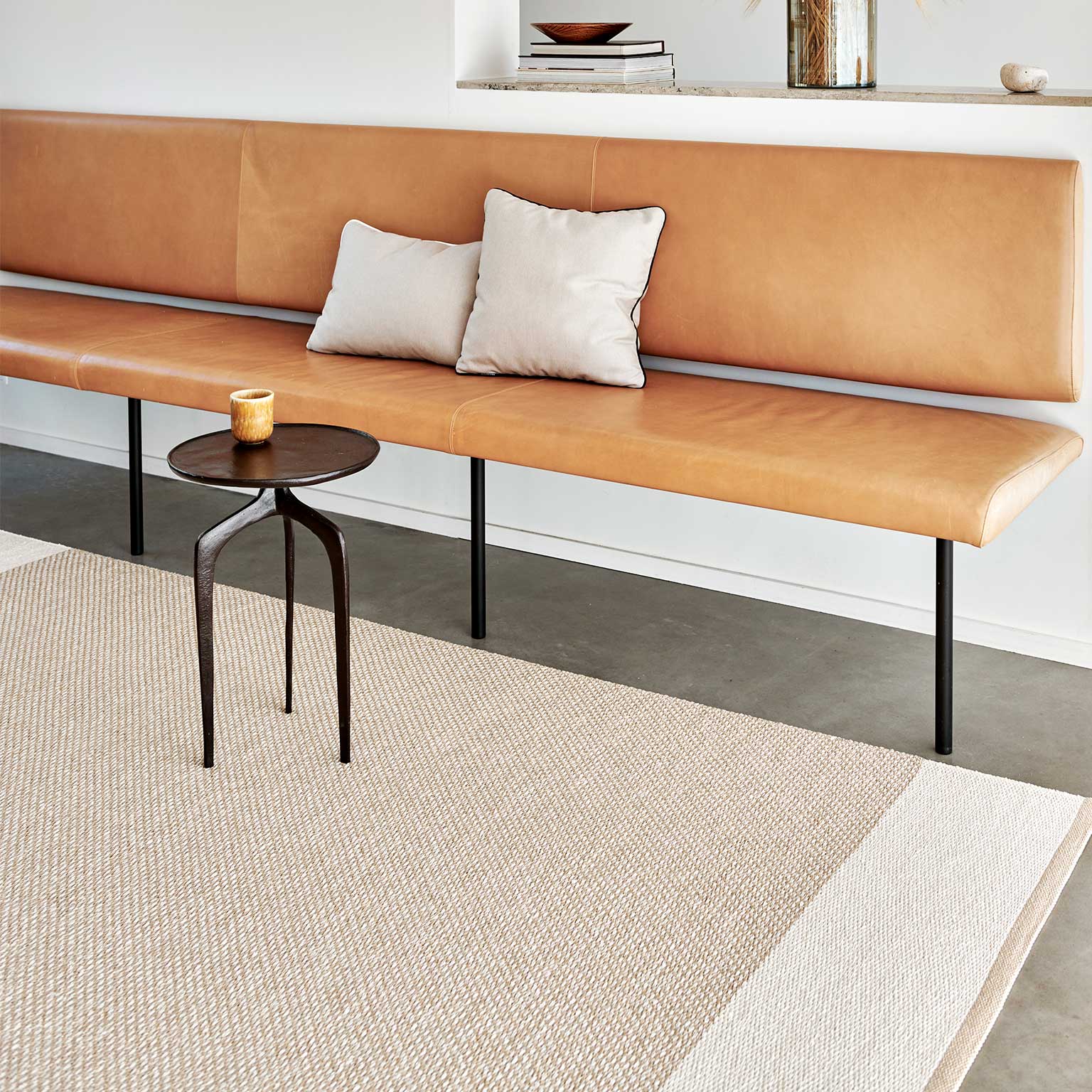 pappelina（パペリナ）ラグ EDIT BEIGE 70×200 | LIVING MOTIF｜家具