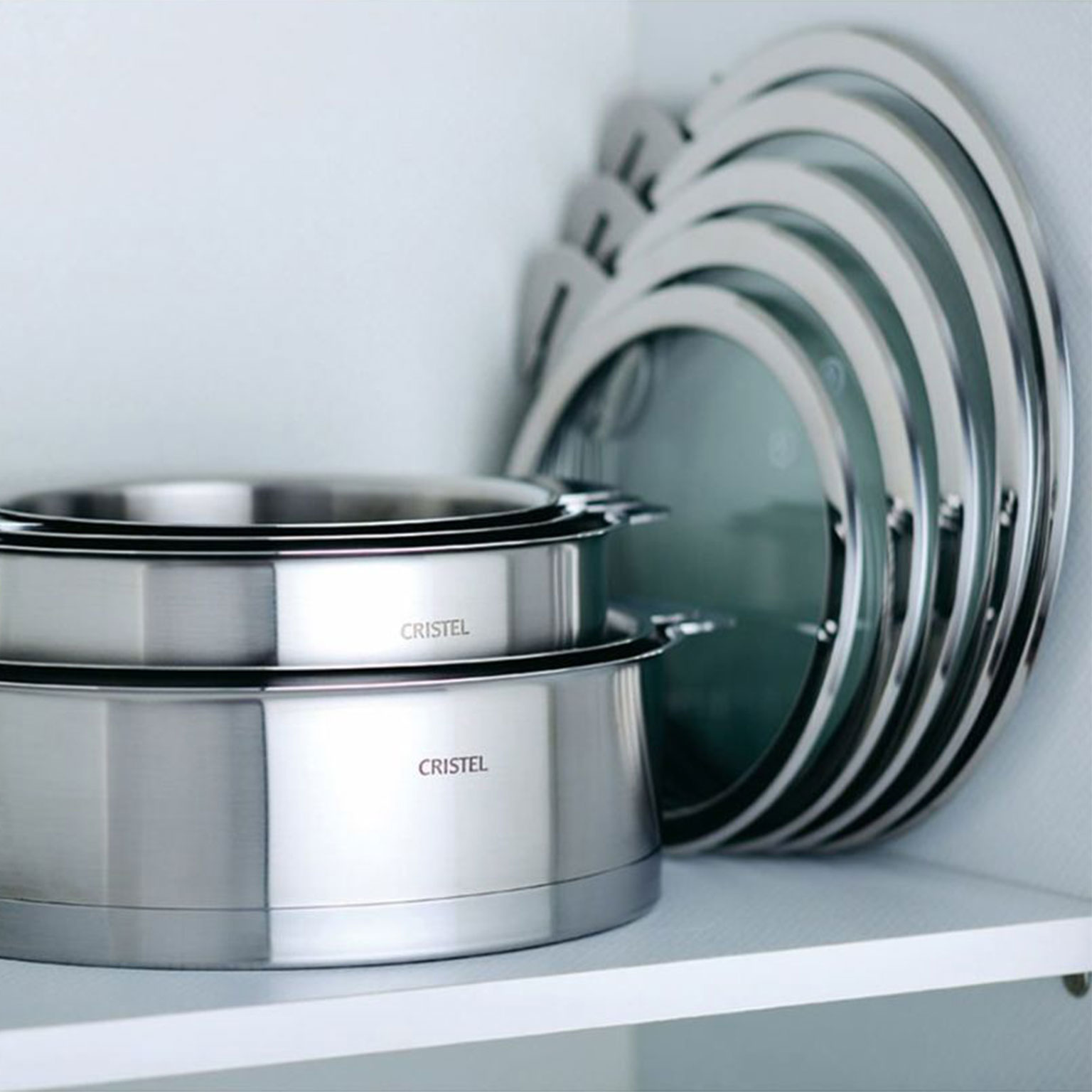 CRISTEL（クリステル）フラットガラスふた | LIVING MOTIF｜家具