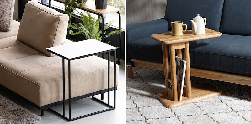お洒落なソファサイドテーブル特集。大理石やガラス素材も【CRASH GATE