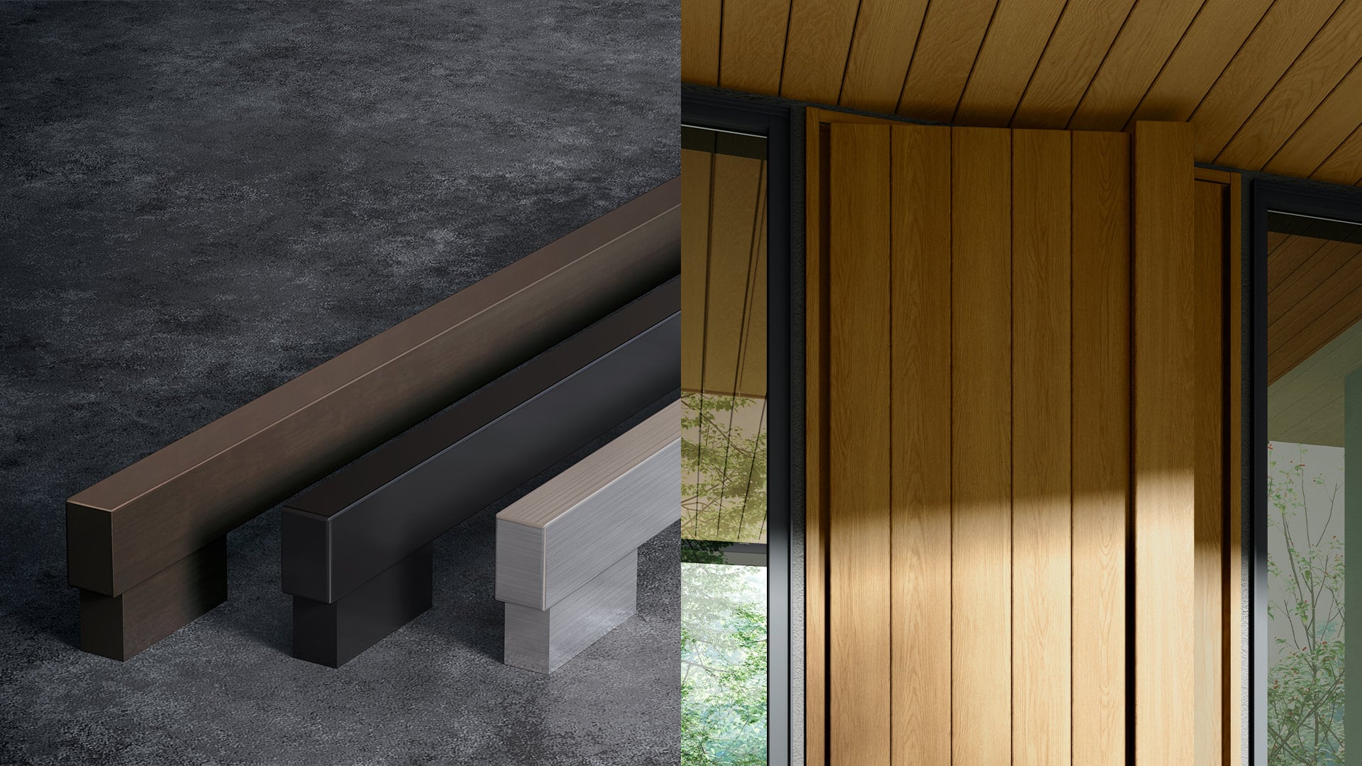 LIXIL | 玄関ドア | XE | HANDLE DESIGN BAR HANDLE & SELECT HANDLE