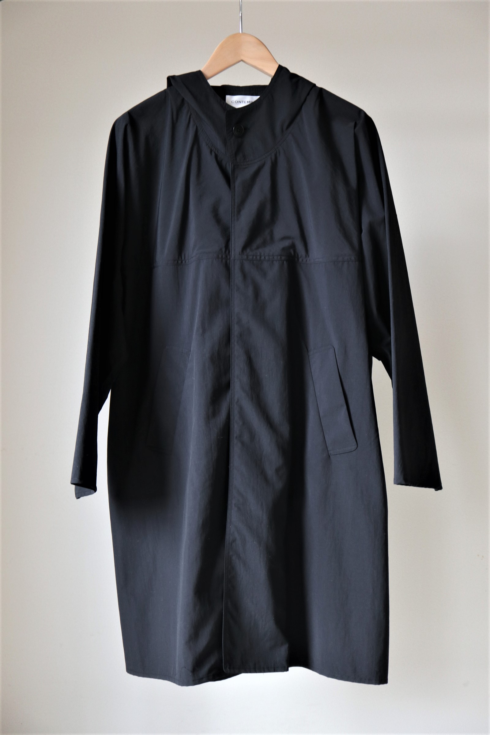 YAECA通販 ヤエカ取扱店 YAECA/NYLONフーデッドレインコート