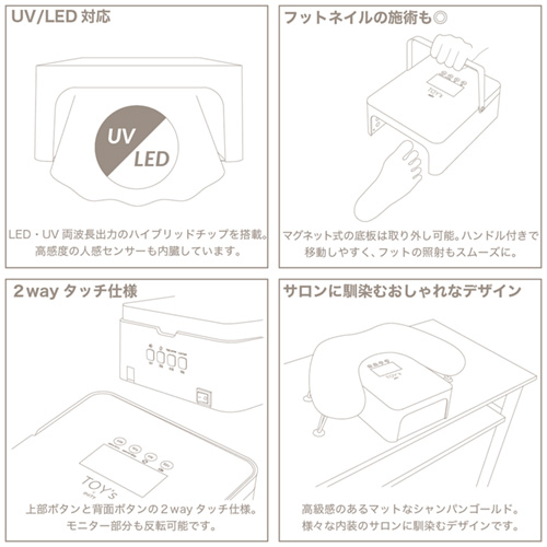 TOY'S x INITY ハイブリッドライト TOY's × INITY ハイブリッドライト