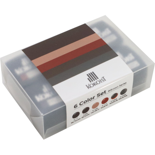KOKOIST | カラージェル6色セット8 Brown Series | ライフビューティー