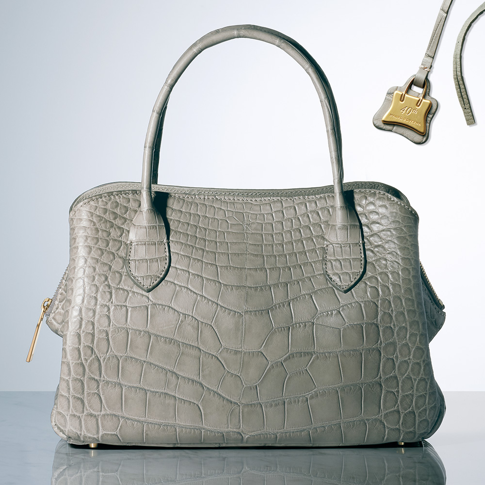 マウロ ゴヴェルナ 本ワニ革ハンドバッグ | ライトアップオンラインストア