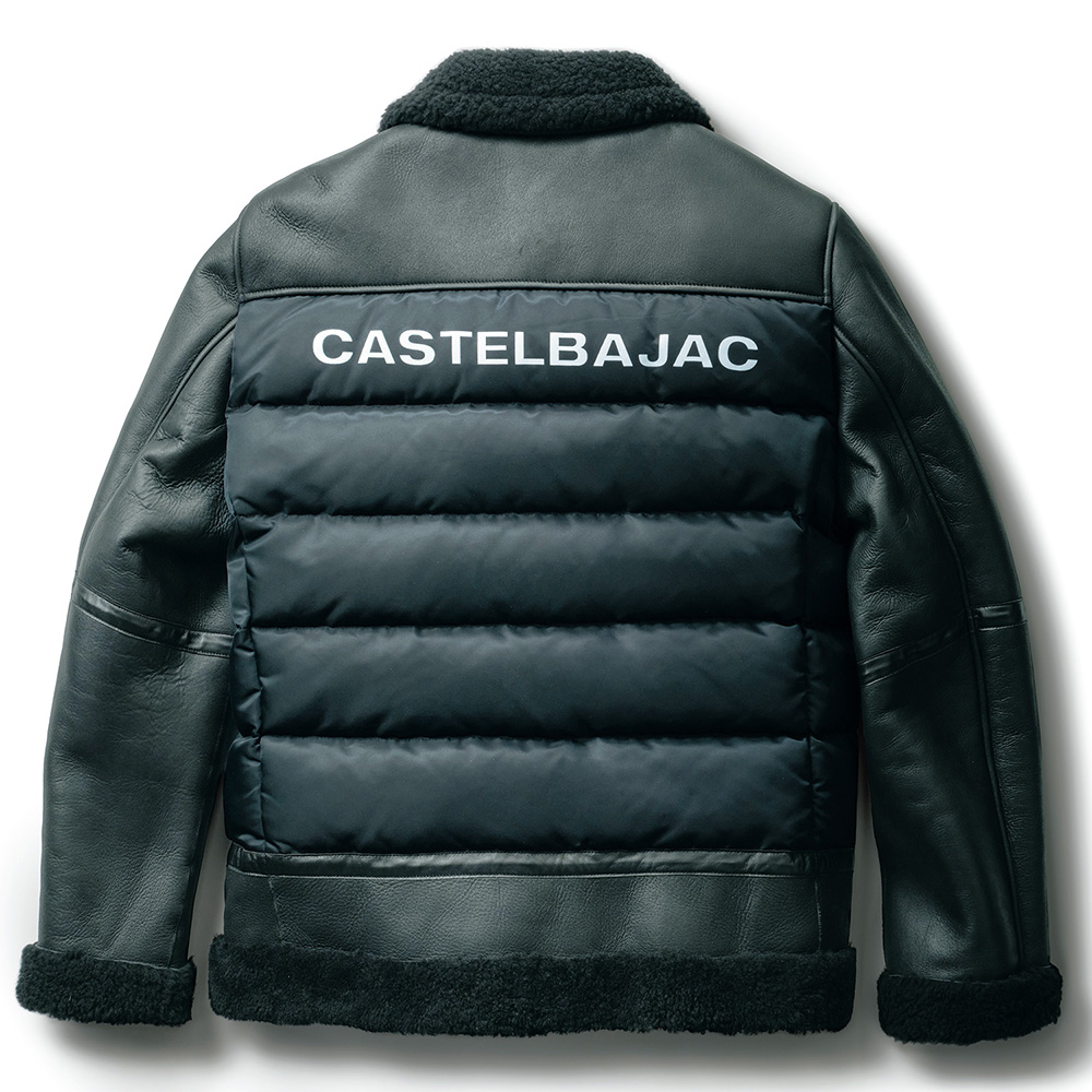 カステルバジャック ムートン×ダウンブルゾン | ライトアップ