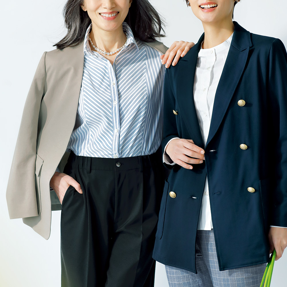 ストライプス 切替ストライプシャツ | ライトアップオンラインストア