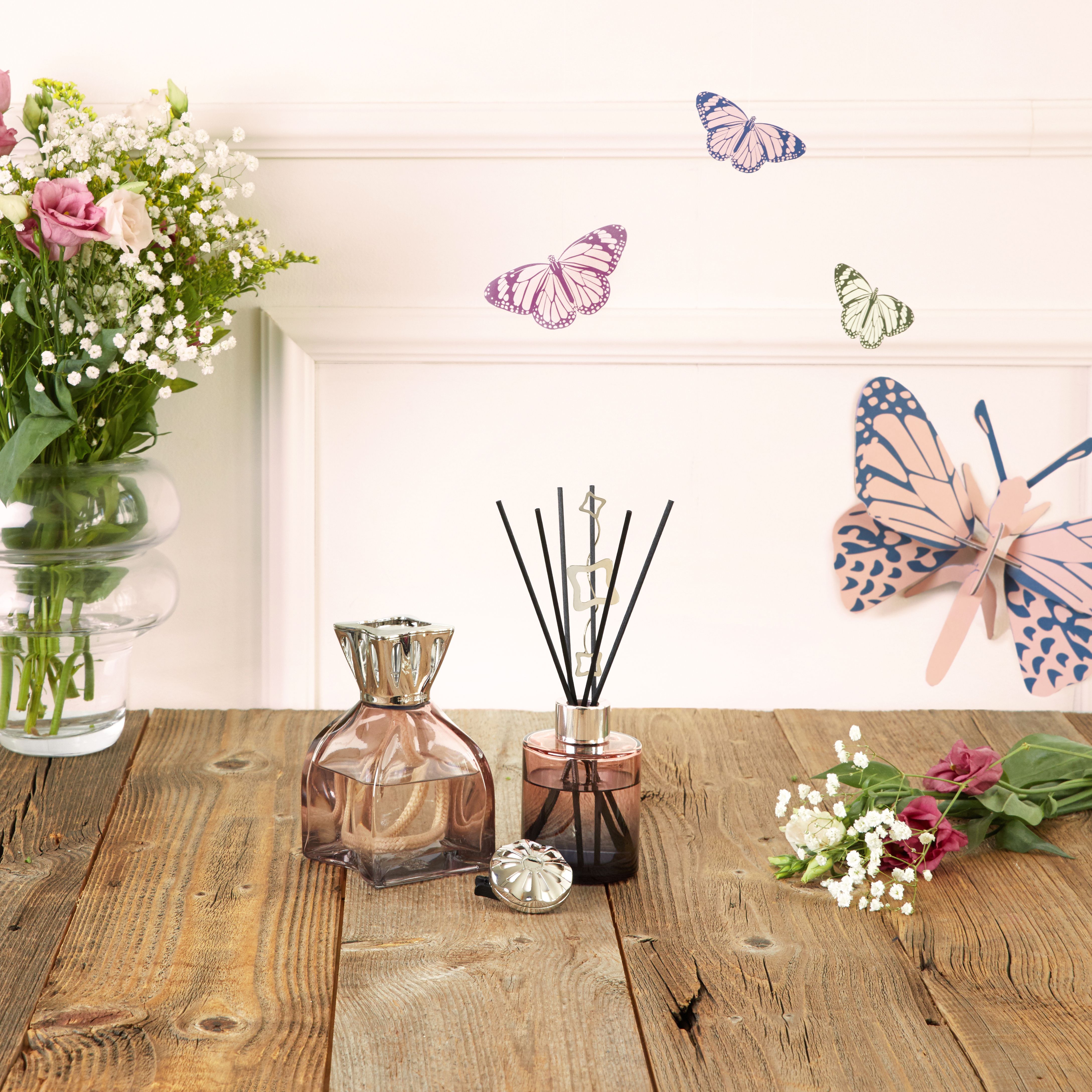 Lilly Pink Berger Lamp by Maison Berger Paris | Linen Chest