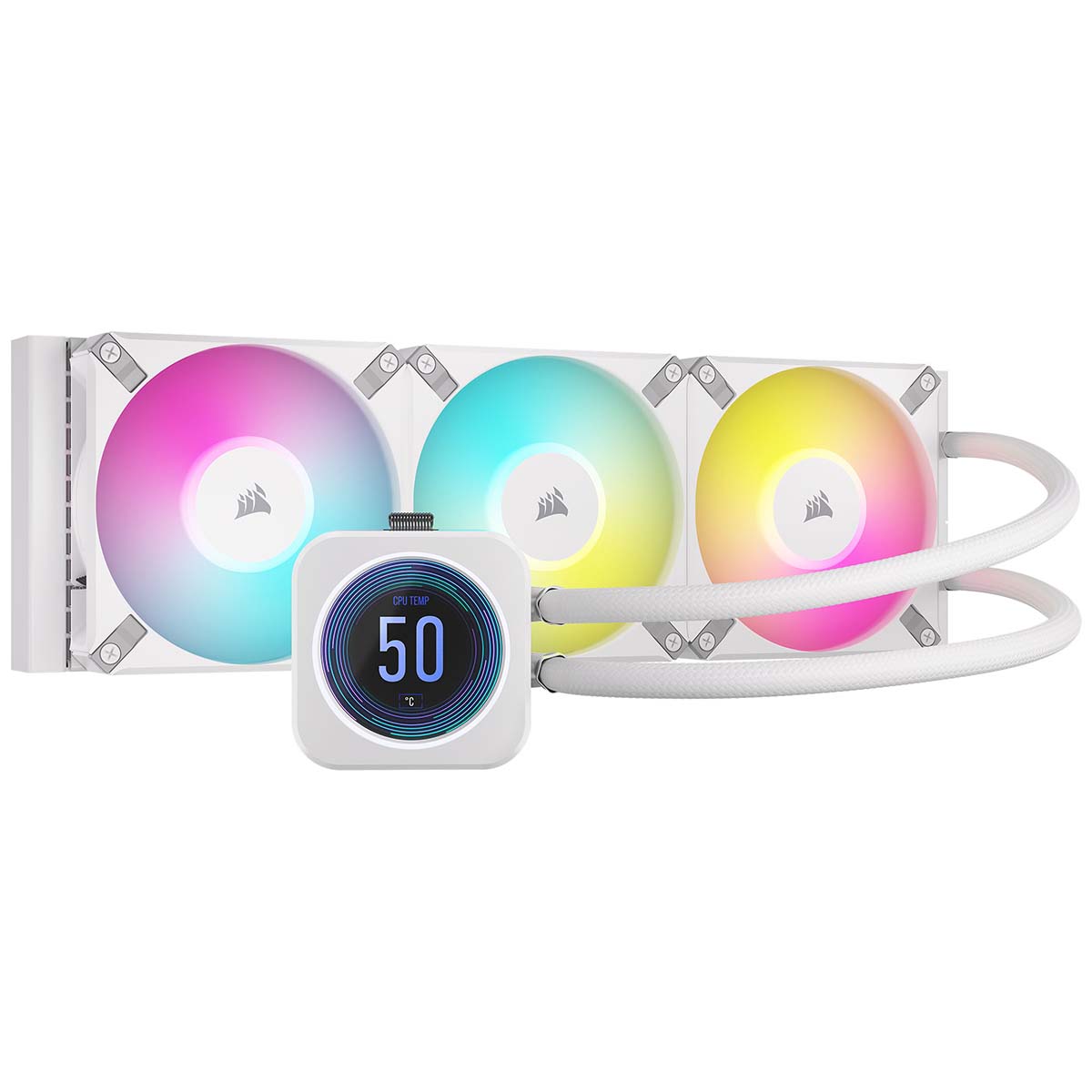 iCUE H150i ELITE LCD XT WHITE | 株式会社リンクスインターナショナル