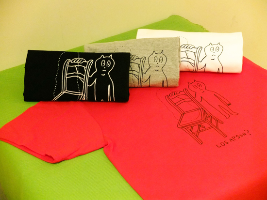 坂本慎太郎デザインのLOS APSON? Tシャツ独占入荷！ / LIQUIDROOM