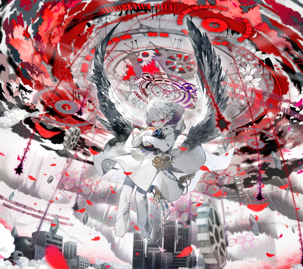 まふまふ、12月25日発売アルバム『世会色ユニバース』クロスフェード