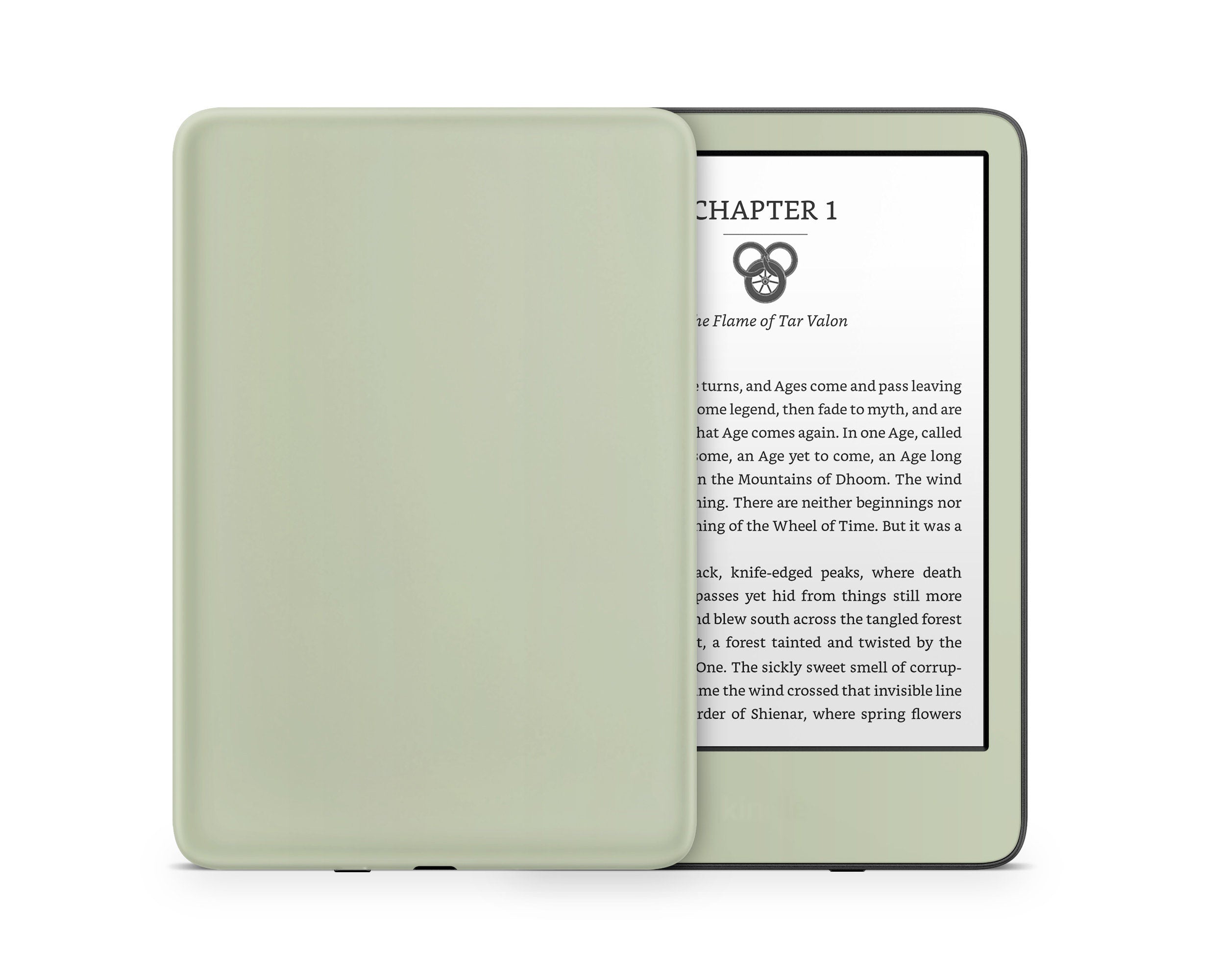 Matcha Green Kindle Skin – Lux Skins Official