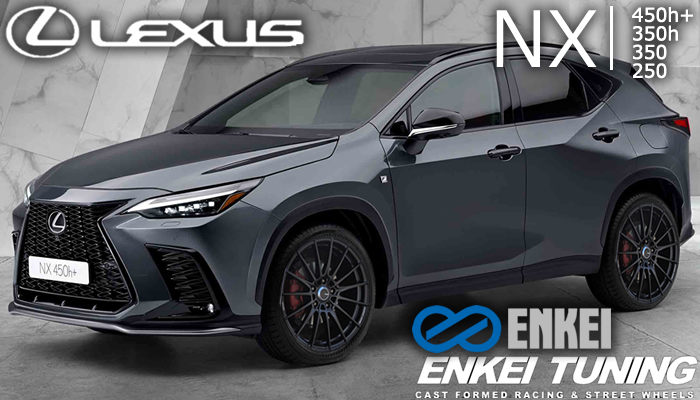 レクサスNX 20系用 ホイール＆タイヤセット(エンケイチューニング FC01