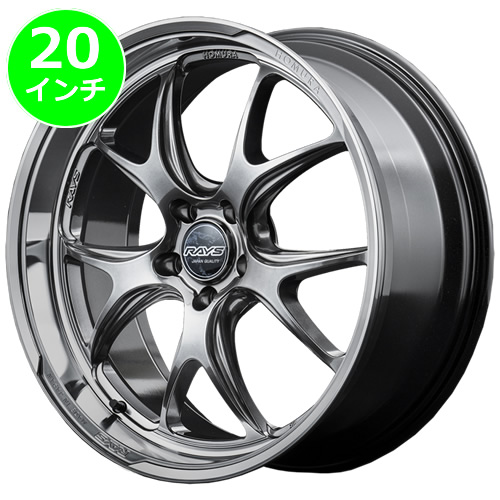 レクサスNX 20系用 ホイール＆タイヤセット(RAYS HOMURA ホムラ 2×5 RA
