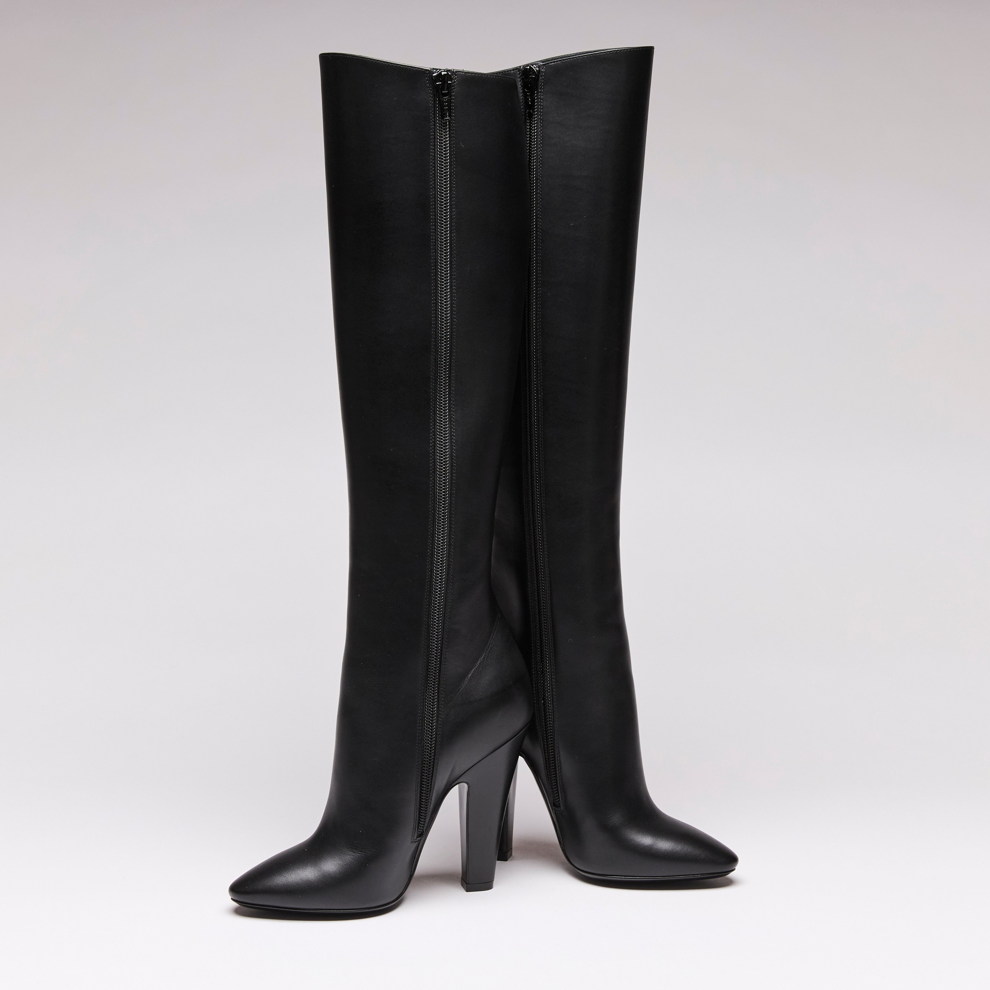 Saint Laurent (YSL) Knee High Boots Size 36 – LFC Ltd