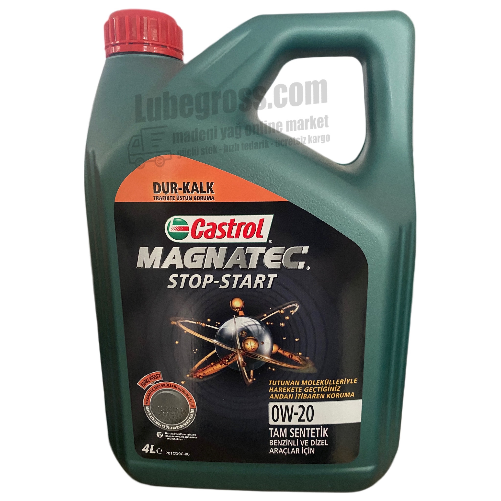 Castrol Magnatec Hybrid 0W-20 4L - Lubegross