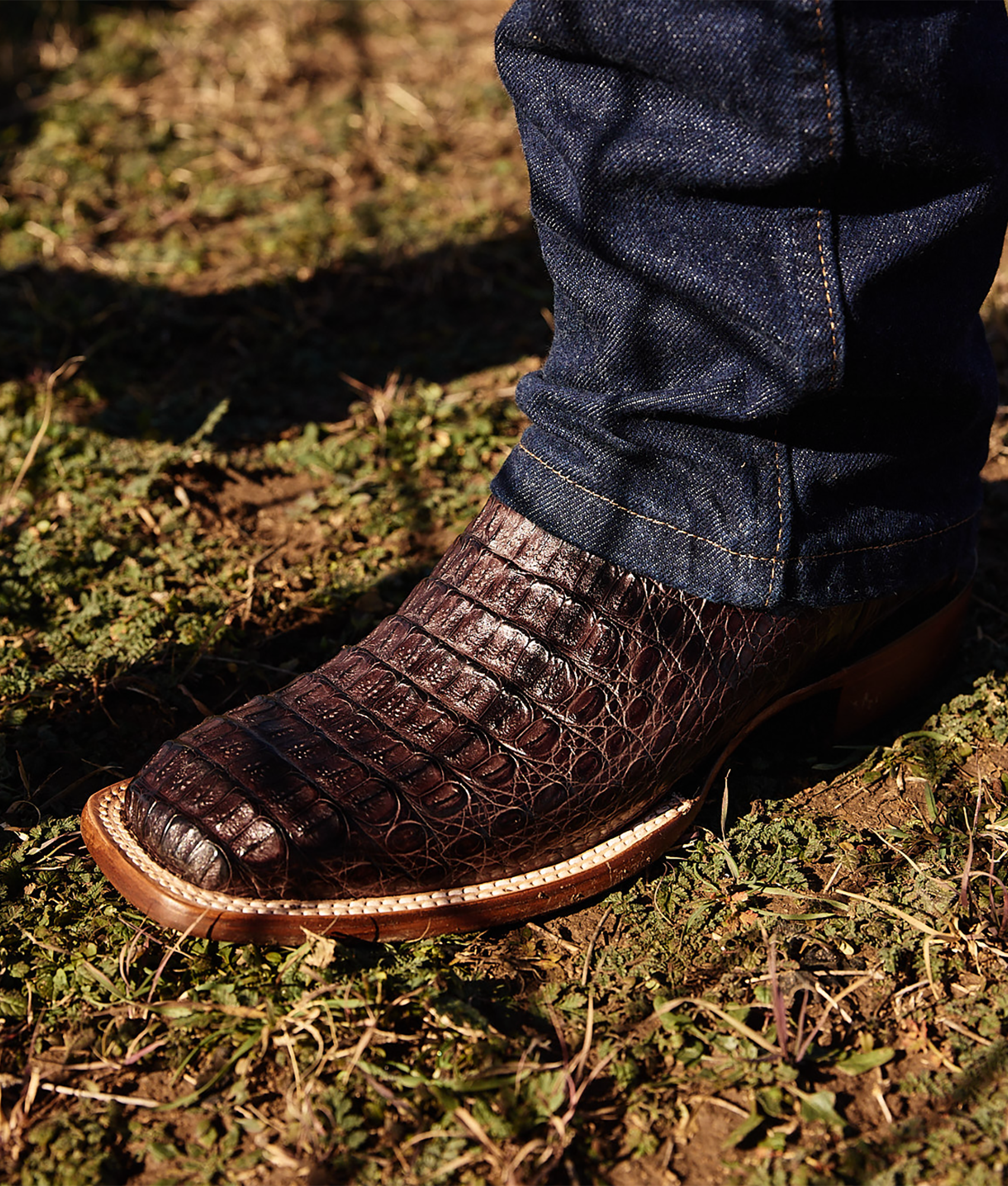 Fisher Boot - Tan/Chocolate - Lucchese