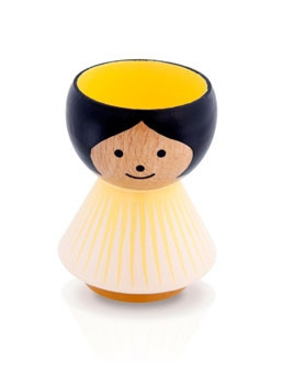 ルーシーコースのエッグスタンドオブジェ｜北欧生地【ルネ・デュー