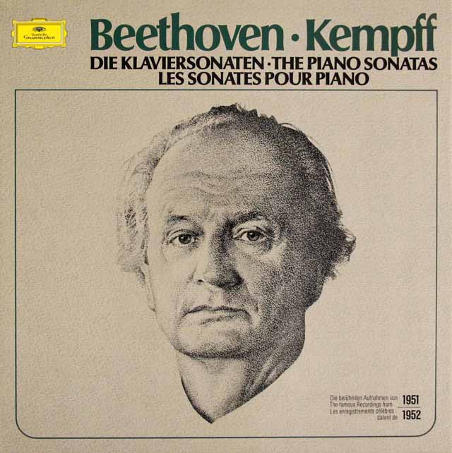 LP レコード ケンプのベートーヴェン/ピアノソナタ全集 独DGG 2997